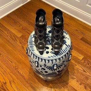 Pierre Hardy Gunmetal Ankle Booties